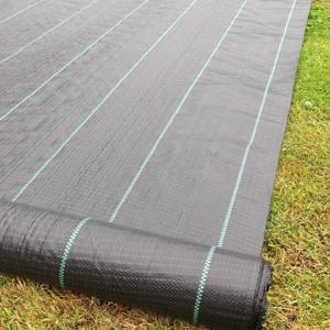70gsm woven poly polypropylene weed control fabric mat for greenhouse