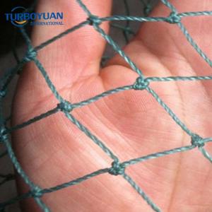 Agricultural hdpe knotted bird netting manufacturer