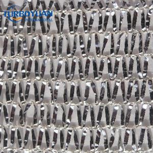 Aluminum reflective woven knitted shade fabric net 