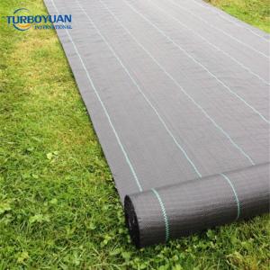Black weed proof cloth mesh pp mulch ground cover
