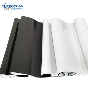 Black white poly film rolls panda plastic sheet for mushroom greenhouse