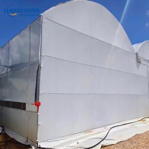 Blackout greenhouse back and white panda plastic film for light deprivation