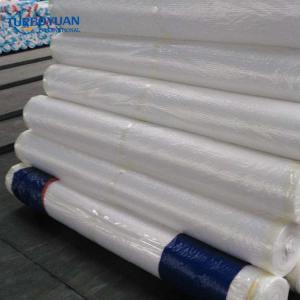 Clear plastic HDPE woven fabric tarp in roll for fruit trees rain protection