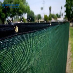 Dark green fence privacy wind screen polyethylene plastic shade cover