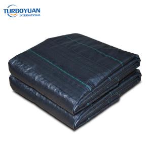 Earth covering material black weed removal fabric sheet for agriculture