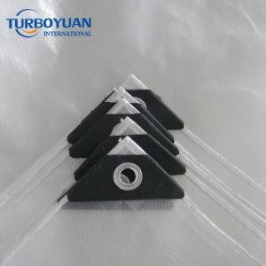 Grape plastic woven fabric rain shelter cover over fruit bushes 