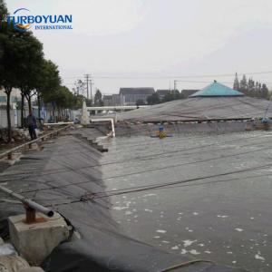 HDPE woven fabric plastic lining for shrimp farm water tank