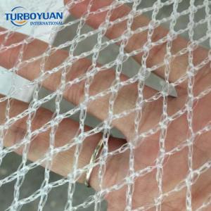 HDPE woven knitted anti bird net mesh for orchards