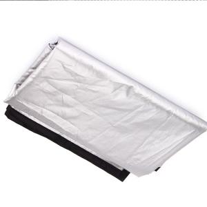 Heat reflective aluminet shade sail cloth aluminum foil sun screen net cover 