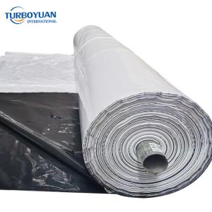 Hydroponics black out black white poly panda film roll for greenhouse