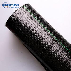 Lake pp weed control mat under pebbles