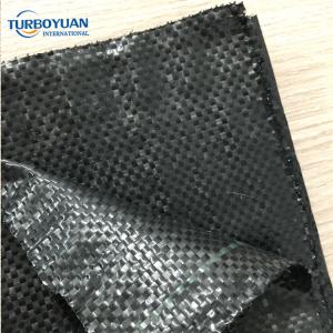 Poly woven weed barrier mat