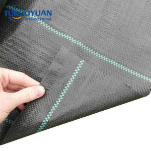 Polypropylene weed control mat cloth black weed barrier matting