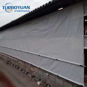 Poultry greenhouse clear woven pe tarpaulin
