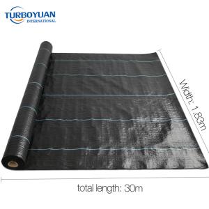 Premium grade woven plastic pp ground cover mesh for weed control