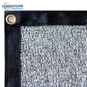 Silver mesh reflective aluminum foil sun shade net