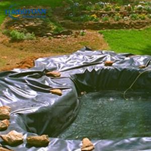 Small flexible HDPE geomembrane plastic organic fish pond liner