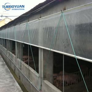 Transparent PE chicken poultry house farming replacement curtains for greenhouse