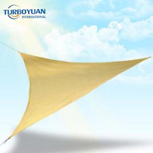 Triangle outdoor patio hdpe sun shade sail cloth