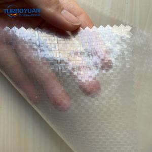 Woven fabric film cover material transparent tarp for greenhouse